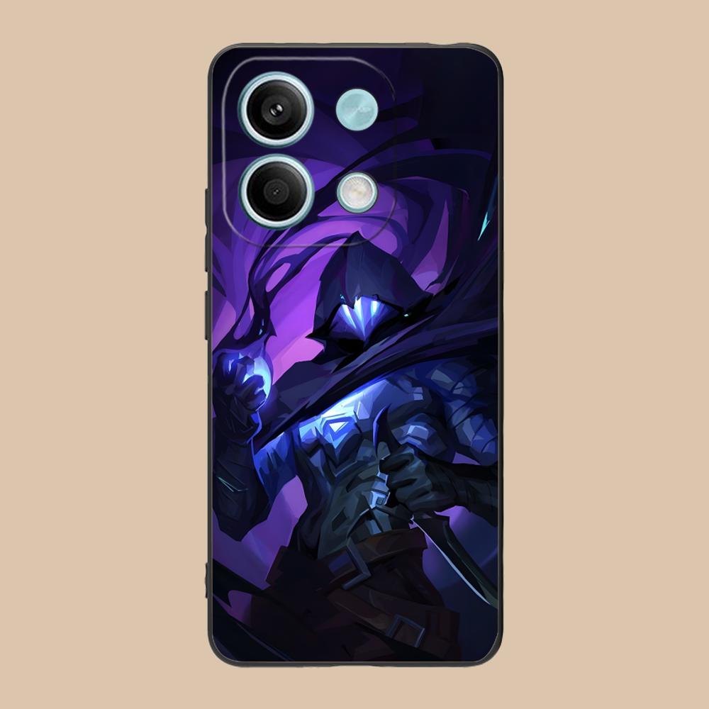 Valo Omen Phone Case for POCO M7 M6 M5 M4 M3 X7 X6 X5 X4 X3 Pro GT 5G Soft TPU Shockproof Cover