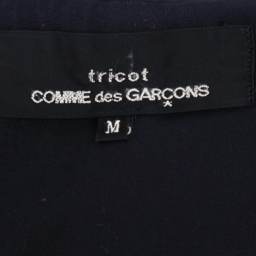 tricotCOMMEdesGARCONS Navy TJ-11010M 100% Wool Jacket Jacket M NavyUsed