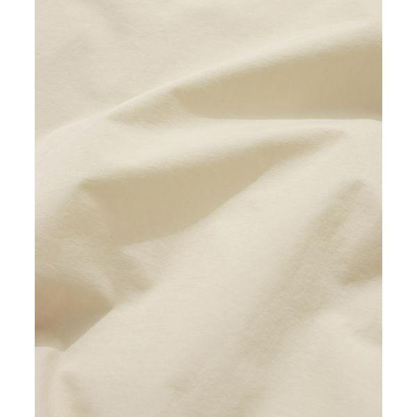 Covernat Short Collar Wool Zip Long Sleeve Down Jacket Women outerwear Ivory CO2404DP76BT