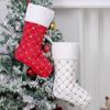 Hanging Christmas Gift Socks Pendant Xmas Gift Bag Candy Bag Christmas Stocking  Christmas Decor