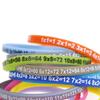 12Pcs/Set Multiplication Tables Silicone Bracelet Learn Math Education For Kids