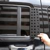 Для Hummer H3 2005-2009 Алюминиевый сплав Детали экстерьера Защитная пластина заднего стекла автомобиля Аксессуары Модификация автомобиля