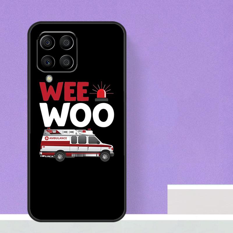 Ambulance EMS EMT Paramedic For Samsung Galaxy M13 M33 M53 M12 M32 M52 M14 M34 M54 M20 M51 M21 M30s M31s M15 M55 Case