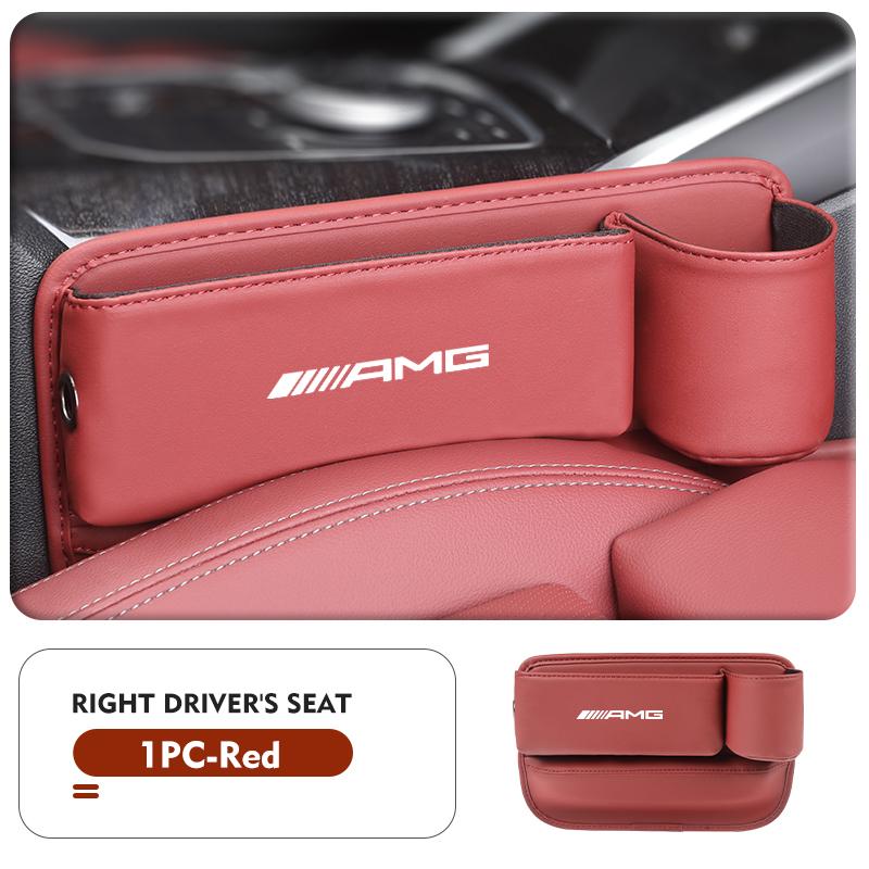 Car Seat Gap Storage Box Water Cup Holder Interior Accessories For Mercedes Benz AMG W204 W205 W203 W211 W201 W210 W108 W124 W12