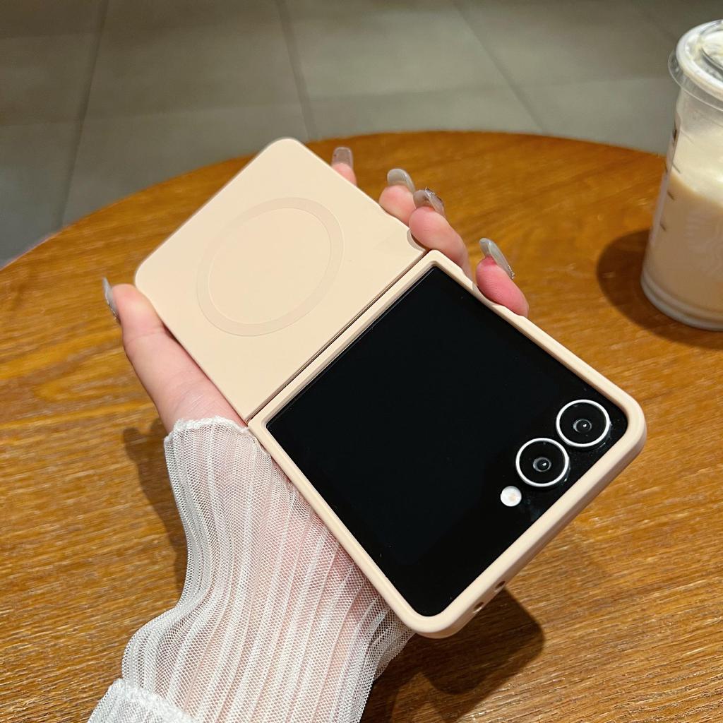 Магнитный складной противоударный чехол для телефона Samsung Z Flip7/6