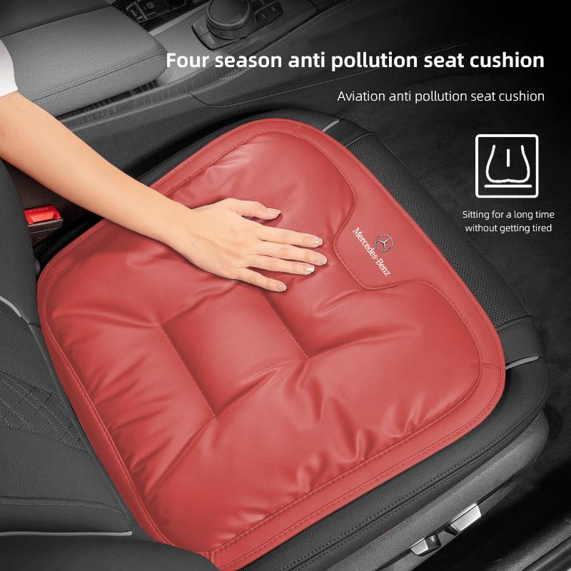 Чехол-накидка на сиденье автомобиля GLC GLB, дышащий кожаный защитный коврик для Mercedes Benz AMG W203 W206 W220 W205 W211 W212 W201 W210 W
