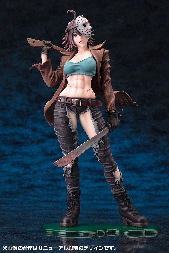Kotobukiya Freddy Jason Horror Bishoujo Jason Voorhees Second Edition Scale PVC Painted Complete Figure vs. 1/7