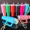 Mini Tumbler Keychain Compact Design Detachable Mini Water Cup Keychain Lipstick Holder Keyring Bag Keys Wallet Accessory