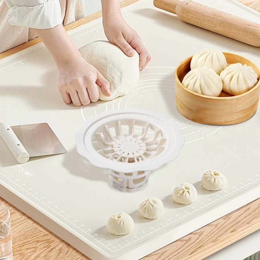 Flower Shaped Dumpling Mold Saving Labor Steamed Bun Mold Baozi Making Mould Fall Homemade