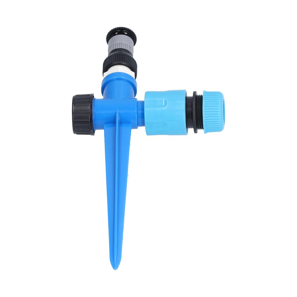 Газонный дождеватель 1/2 дюйма 360 градусов Вращающийся Регулируемый Дождеватель для полива с колышком для фруктов