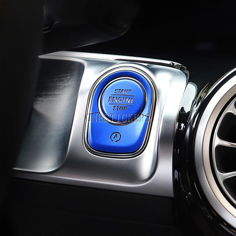 For Mercedes Benz A B CLA GLB GLA Class W177 V177 W247 C118 W118 X247 H247 AMG A35 A45 Car Engine Start Stop Button Trim Cover