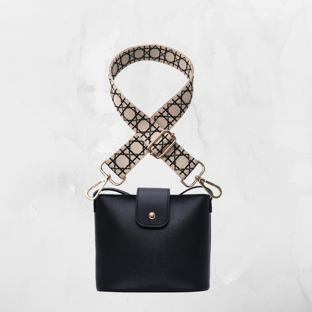 Purroo Регулируемый Толстый Плечевой Ремень для Сумок, Крепится Одиночным Ремешком, Заменяет Плечевой Ремень (слоновая кость)