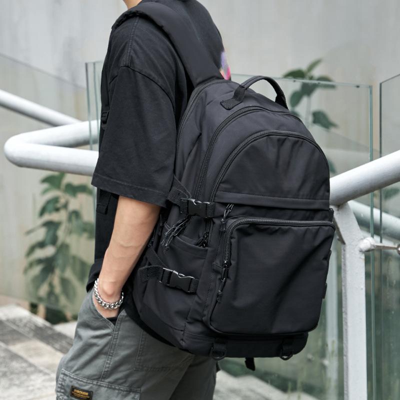 Личность младшей средней школы студент школьный рюкзак женский уличный тренд многоцелевой корейский рюкзак мужской дорожный рюкзак для отдыха