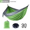 Adjustable Straps Nylon Hammock - High-End Single/Double Outdoor Use