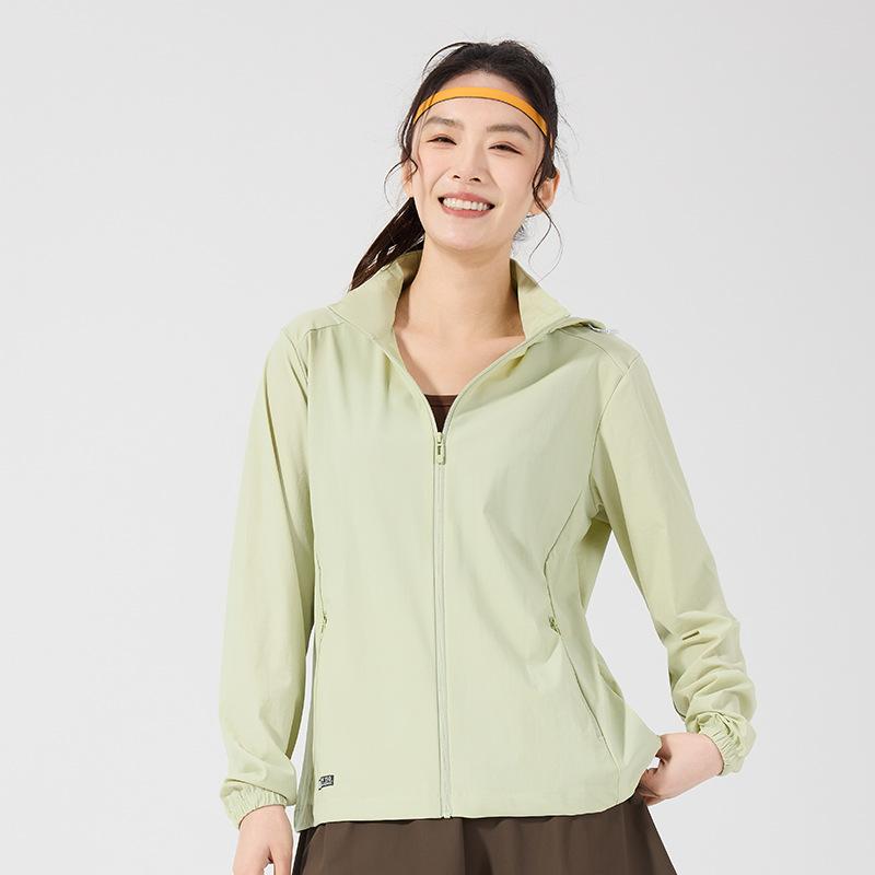 Ice silk UPF10 + sunscreen clothing women's summer UV protection light and breathable cool outdoor sunscreen clothing jacket