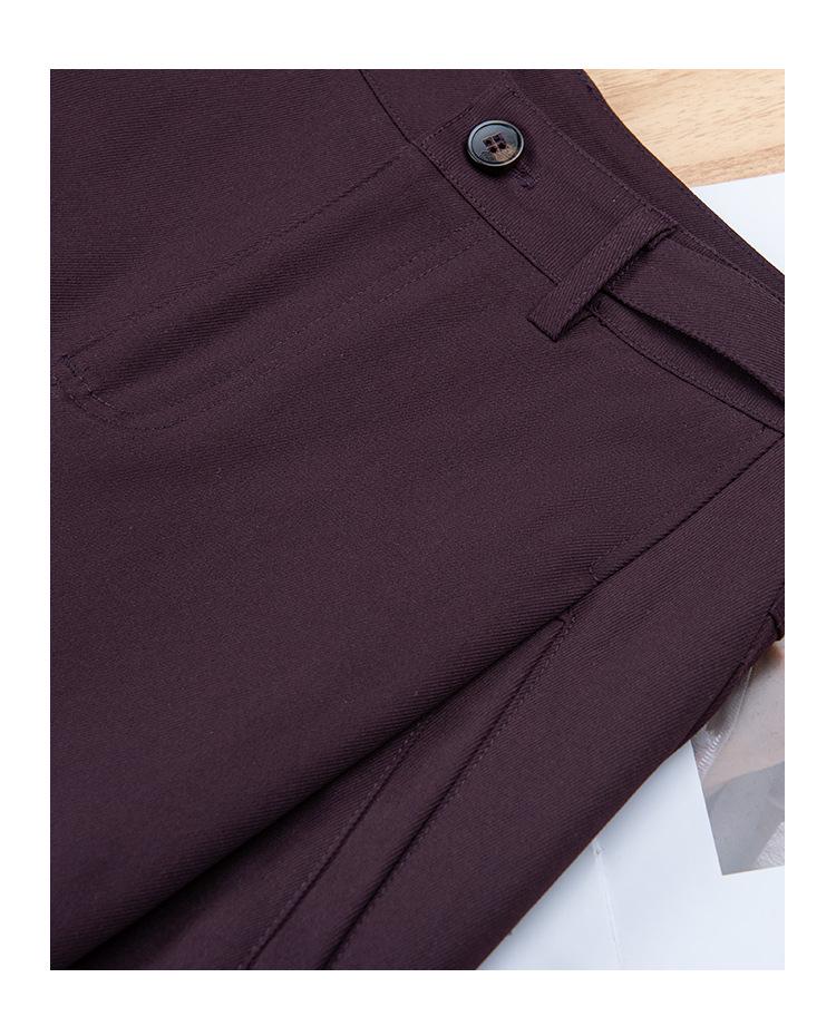 Women's Purple Prune Casual Harem Pants, 2025 Spring/Autumn High-Waisted Slimming Banana-Style Loose Pants