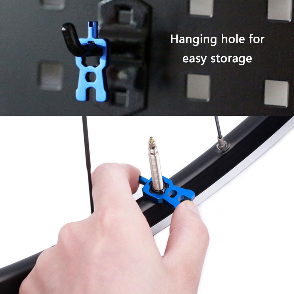 Портативный ключ для вентиля велосипеда, ключ для установки насадки для шин, инструменты для сердечника клапана, ключ для снятия вентиля шоссейного велосипеда