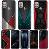 Carbon Fibre Sports Car For MOTOROLA One Fusion Case for Moto G10 G9 G8 Plus Play Power One G20 G30 G40 G50 G60 Edge 20 Shell
