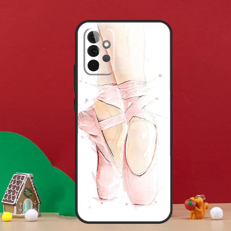 Ballerina Ballet Dance Girl Case For Samsung Galaxy A17 A06 A16 A56 A36 A54 A34 A14 A52 A32 A13 A23 A33 A53 A15 A35 A55