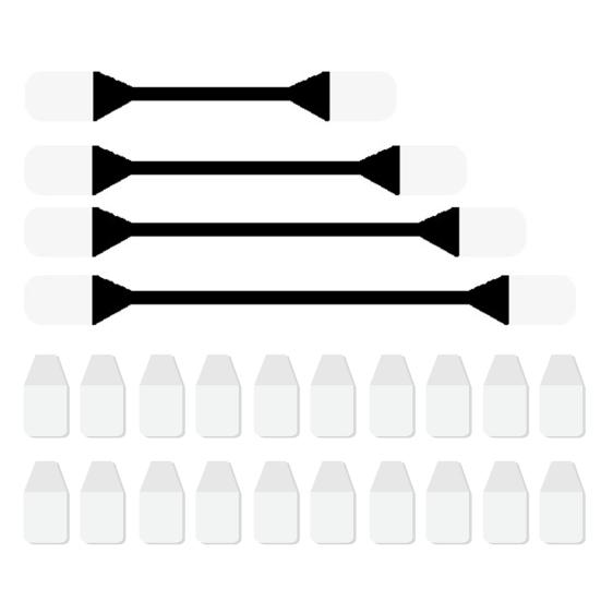 Невидимая лента для подтяжки лица и шеи, мгновенная подтяжка, лента для шеи, V-образные формирующие патчи для двойного подбородка, обвисшей кожи, брылей, глаз, бровей, морщин