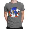 sSonic The Hedgehog The Hedgehog sSonic Graphic 100 Cotton TShirt sSonic the Hedgehog Tops Tees For Unisex