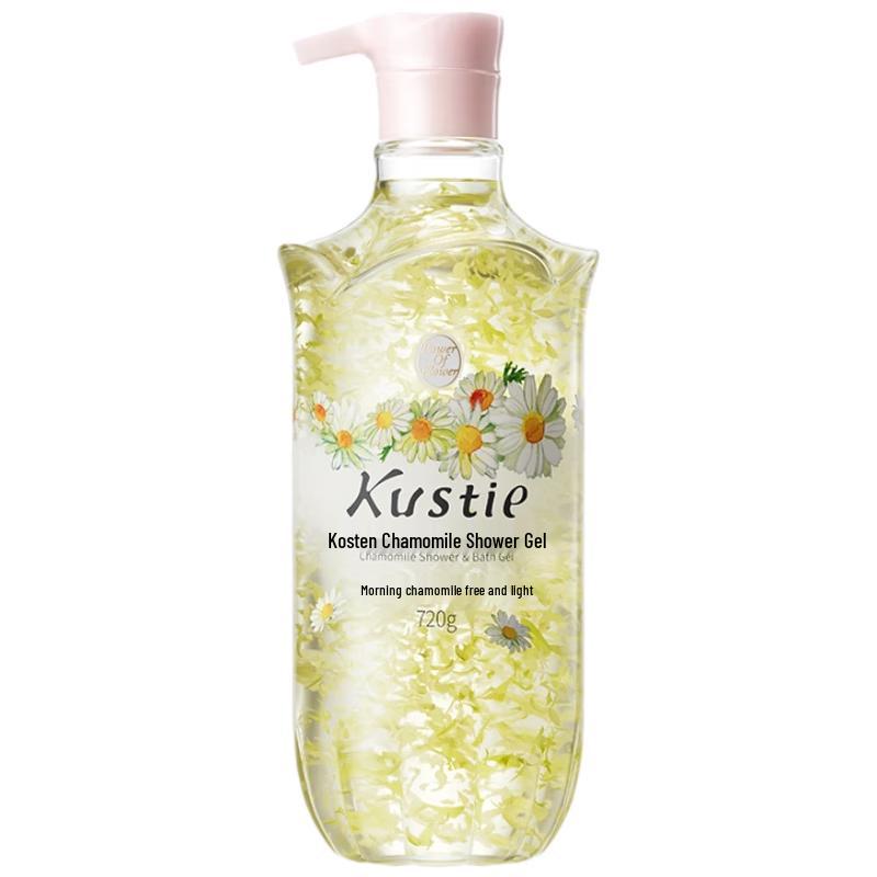 Kustie Новый Улучшенный Гель для Душа с Лепестками Ромашки