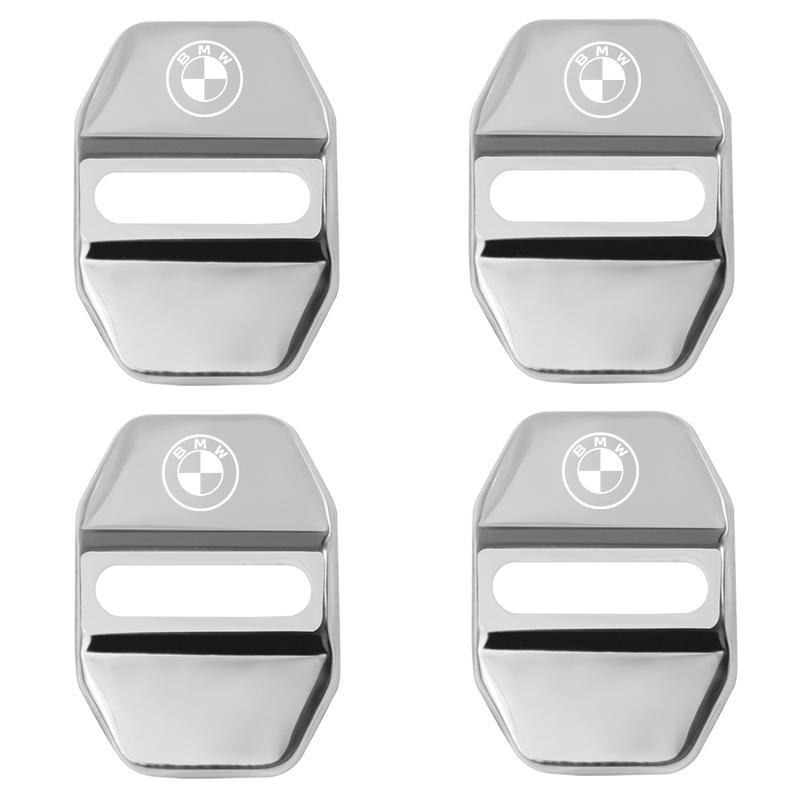 For BMW X7 G07 For BMW X1 X2 X3 X5 X4 X6 X7 G30 G20 G32 G11 G12 F40 F30 F20 F10 F34 F07 F44 Sticker 4Pcs 3D Car Door Lock Cover Accessories
