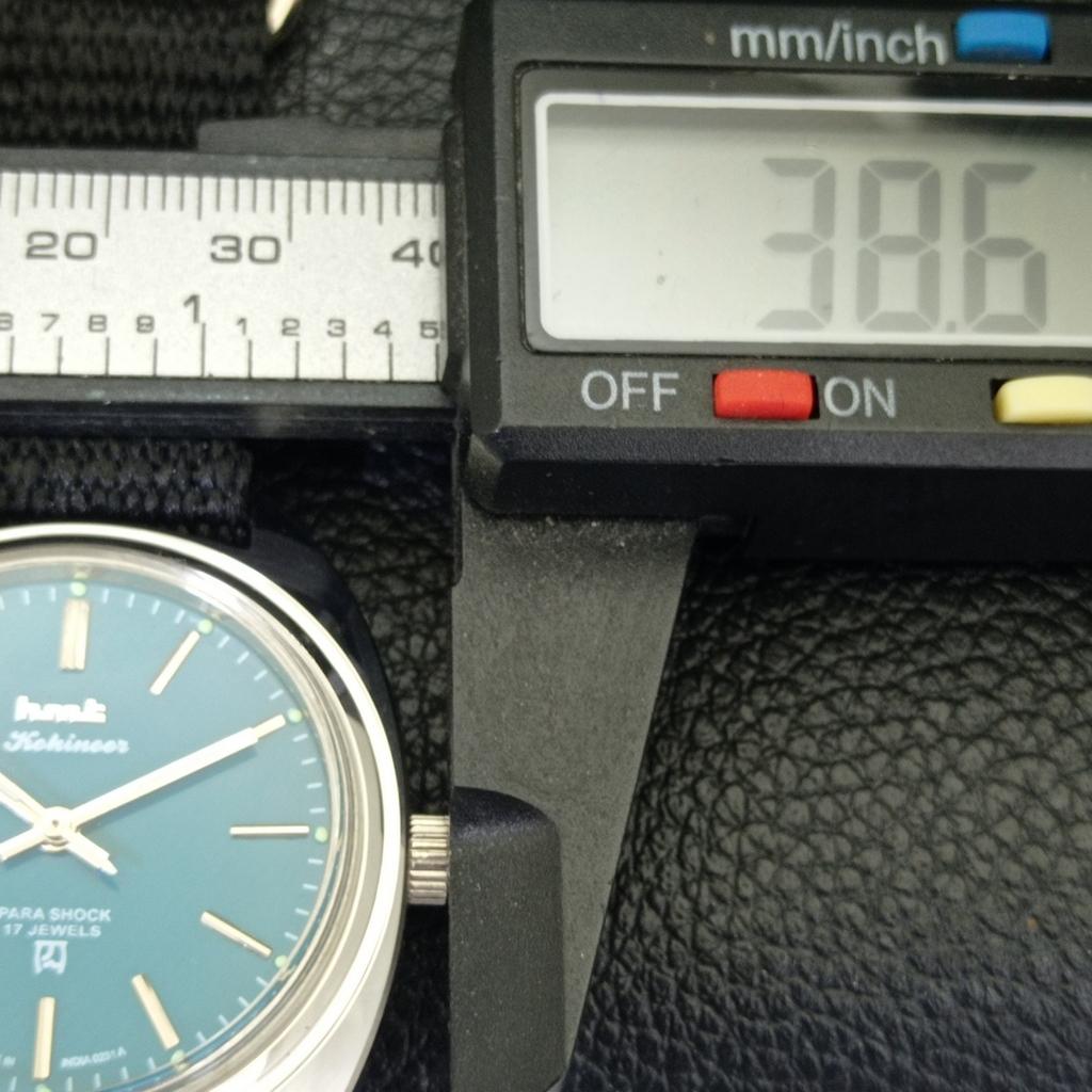 HMT KOHINOOR ВИНТАЖНЫЕ МЕХАНИЧЕСКИЕ ИНДИЙСКИЕ МУЖСКИЕ ЧАСЫ ЦВЕТА БИРЮЗЫ a441050-4 HT-a441050