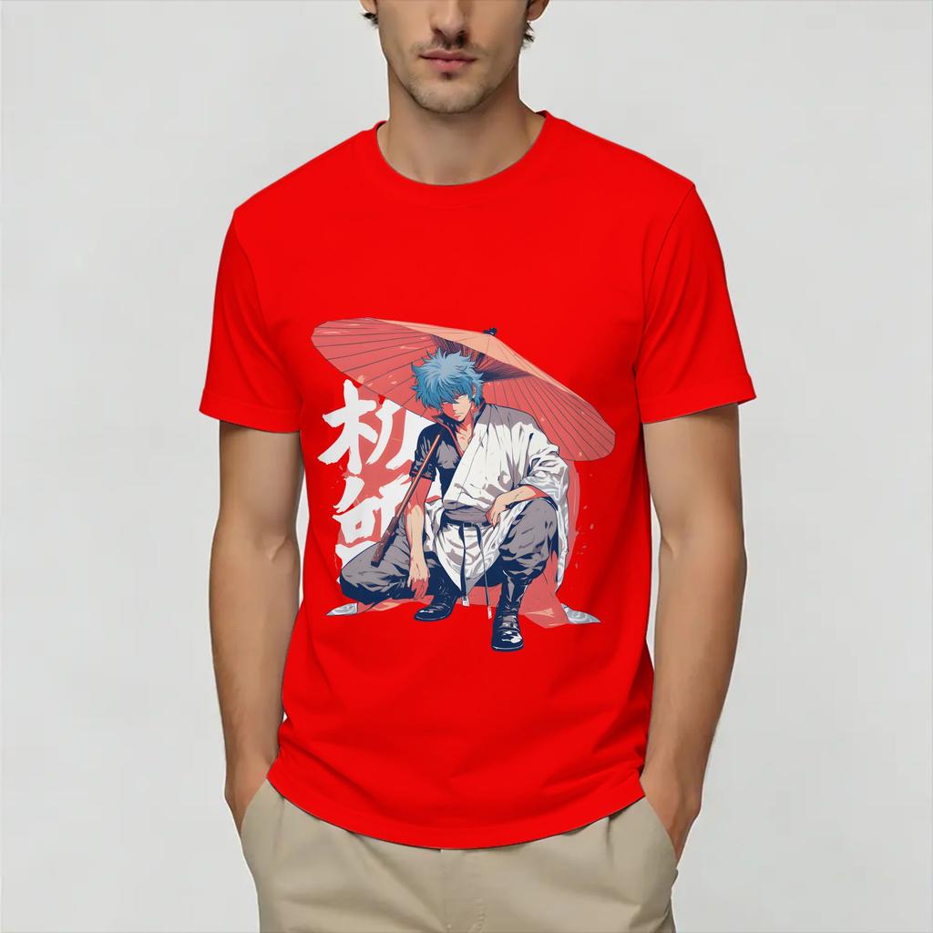 GGintamas T Shirt Summer 100 Cotton T Shirts For Unisex Hip Hop Casual Tee Shirt Short Sleeve Awesome Clothes