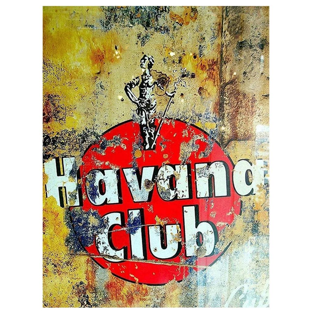 Металлические таблички Havana Club, настенное украшение, винтажные художественные постеры, железная живопись для мужской пещеры, дома, кафе, сада, клуба, бара, паба