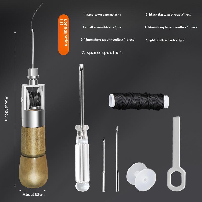 Leather Hand Sewing Machine Craft Tool for DIY Leather Art and Carving