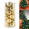 24 Count Christmas Ball Ornaments for Festive Hanging