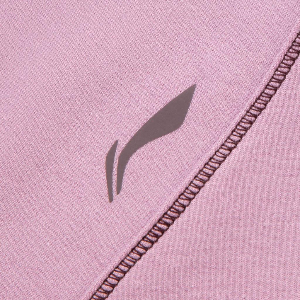 Li-Ning Fitness Series Sports Casual Round Neck Slim Fit Versatile Comfortable Long Sleeve T-Shirt Women Tops Hulijizi ATLV268-7