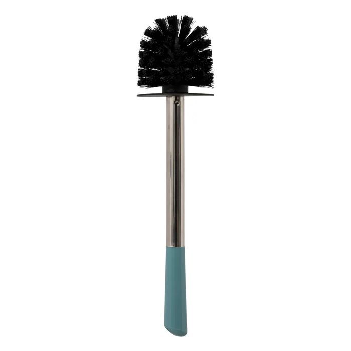 Brosse WC avec Porte-Brosse - Design Moderne et Compact bleu artique