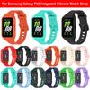 Силиконовый дизайнерский ремешок с чехлом, быстросъемный сменный ремешок для часов Samsung Galaxy Fit3, аксессуары для браслета