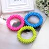 Soft Glue Dog Teething Toy Spiked Circle Teddy Teething Pet Toy