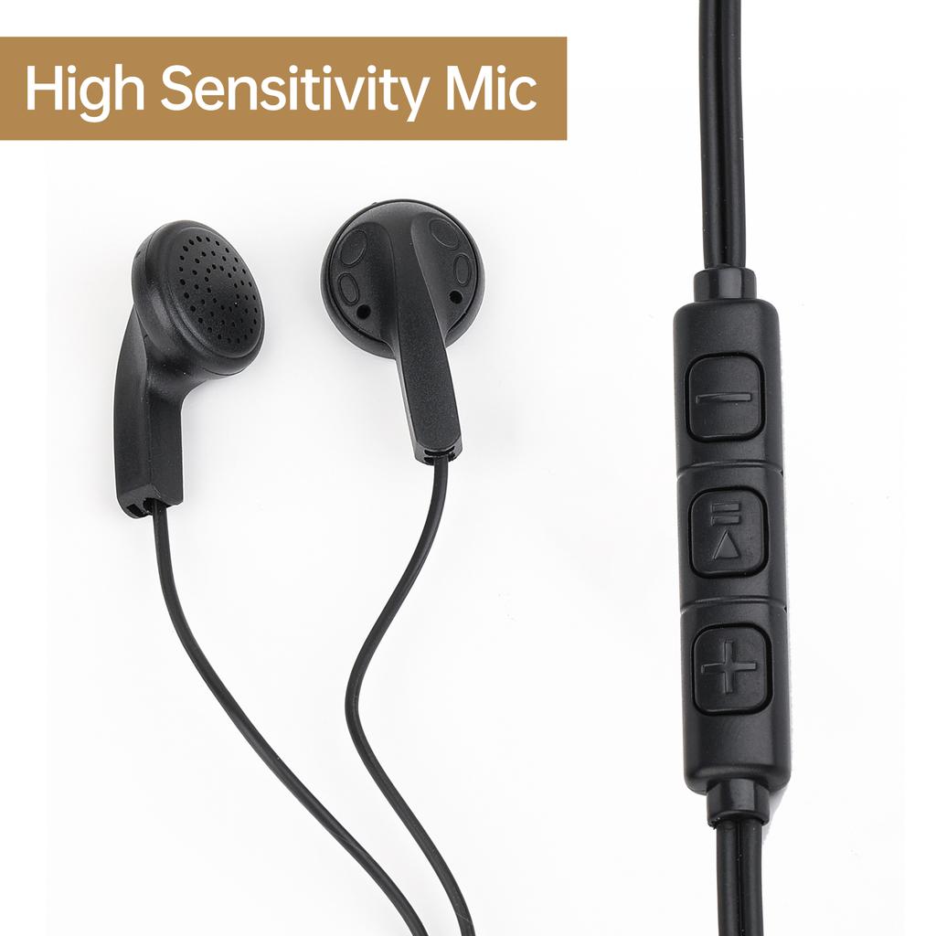 16GB Digital Voice Recorder Voice Activated Recorder MP3 Player HD Recording 14hrs Continuous