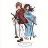 Rurouni Kenshin аниме-подставка, экшн-фигурка HIMURA KENSHIN Tomoe Yukishiro, акриловая стоячая модель, держатель для тарелок, косплей