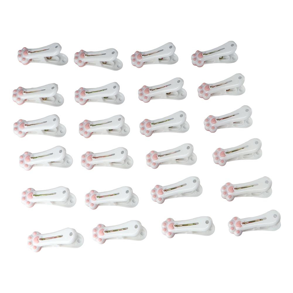 Kawaii Cat Claw Clothespin Plastic Food Bag Clip Multifunctional Clothes Pegs Home