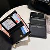 Высококачественный деловой портативный многофункциональный кожаный кошелек-органайзер для iPhone 17 16 Pro Max 15 14 13 12, защитный чехол с узором личи и крокодила
