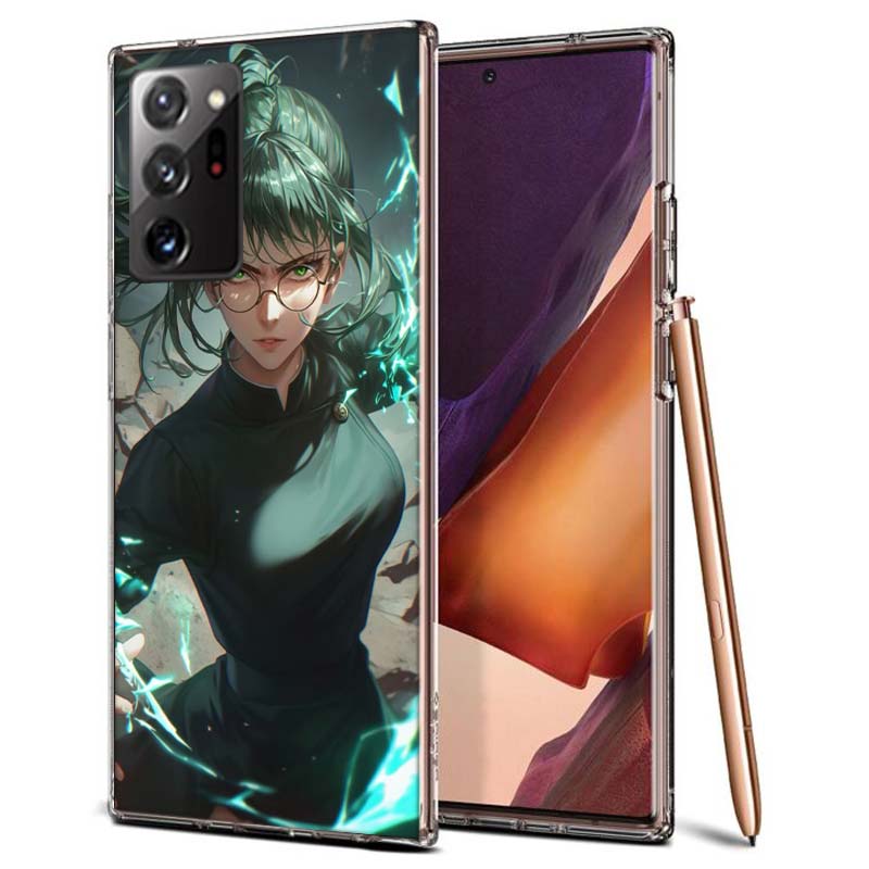 Чехол для телефона Maki Zenin Jujutsu Kaisen для Samsung A55 A35 A25 A15 A07 A05S A16 A17 A26 A36 A37 A56 A57 Galaxy Note 20 10 A50S A71