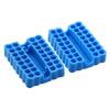 Hex Bit Holder Rack 32 Hole Bit Storage Screwdriver Bit Organizer Toolbox Organizer Quality Plastic Made for Workshop