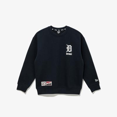 Свитшот New Era Detroit Tigers Чемпионы Темно-синий 14863844