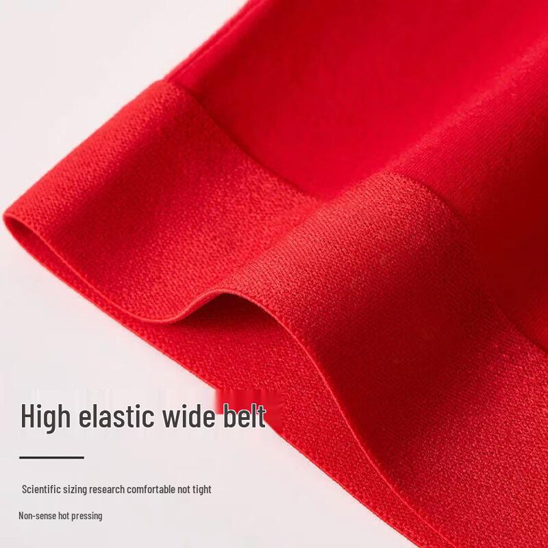 Мужские хлопковые боксеры-брифы Lucky Red с антибактериальным эффектом