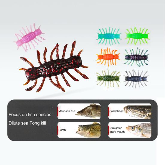 4 шт. мягкие бионические рыболовные приманки для креветок Shake, реалистичный дизайн, тонущие приманки, пресноводные, яркие цвета, естественное плавание, рыболовные снасти на открытом воздухе