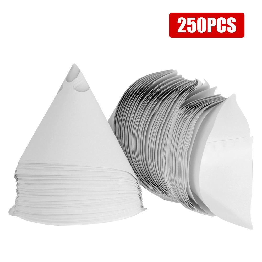 Paint Filter Conical Nylon Micron Papers Paper Funnels Tools 200 Pcs Purifying Straining Cup Funnel Disposable Paper Filters 100 Mesh
