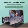 14-дюймовый усилитель экрана мобильного телефона 3D увеличительное стекло подставка увеличитель HD видеоусилитель подставка для телефона кронштейн для увеличенного экрана