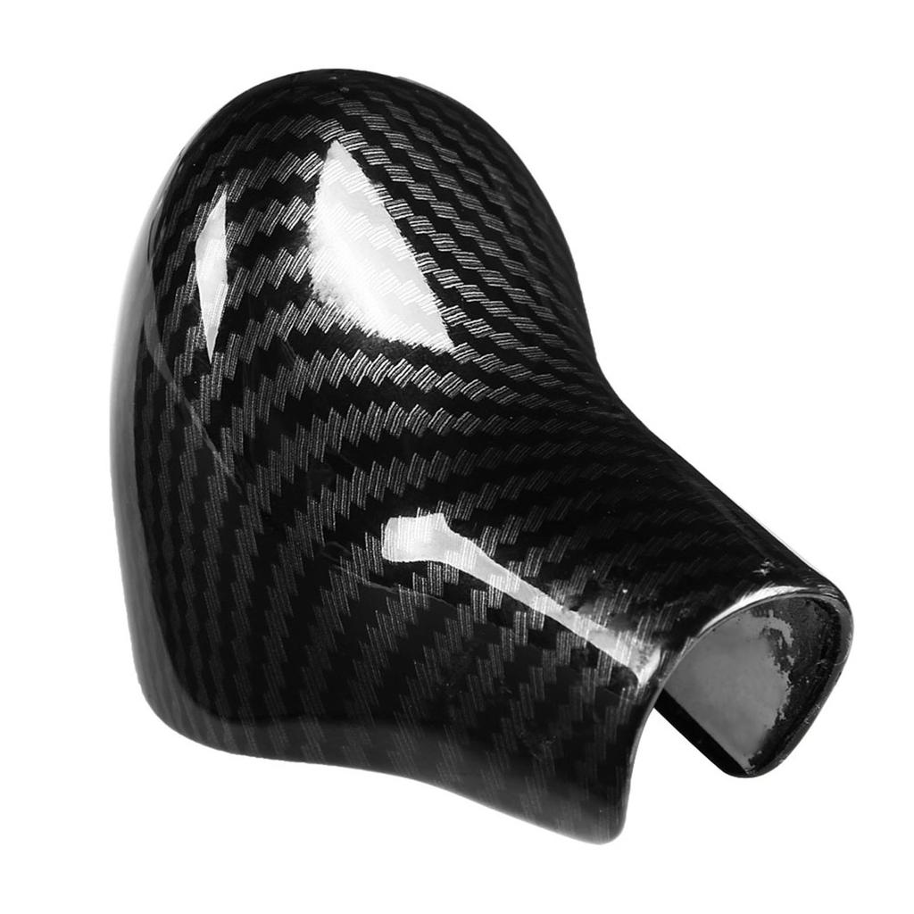 Car Carbon Fiber Style Interior Shift Knob Cover Trim Fit for S6 S7 A6L A5 A7 A4L Q7 Q5