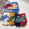 1 Pair of Children's Cute Cartoon Dinosaur Gloves