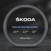 Подходит для автомобиля Skoda дышащая оплетка на руль Citigo Fabia Kamiq Kodiaq VIRS Superb аксессуары для руля